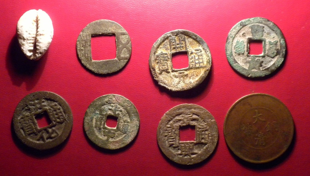 Chiny 8 monet z 8 różnych dynastii
