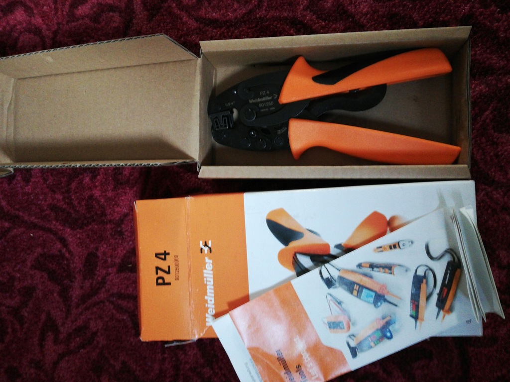 ZACISKARKA PRASKA DO TULEJEK WEIDMULLER PZ4 7751769486 oficjalne