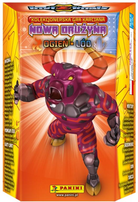 INVIZIMALS NOWA DRUŻYNA deck OGIEŃ LÓD 54 karty
