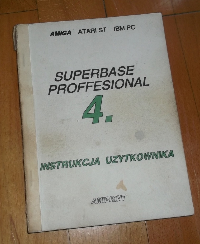 Amiga, Atari ST, IBM PC - Superbase Proffesional 4