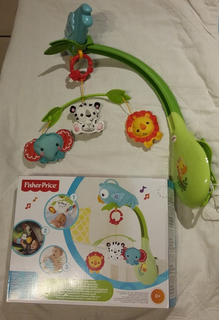 Karuzela przyjaciele lasu tropikalnego FisherPrice