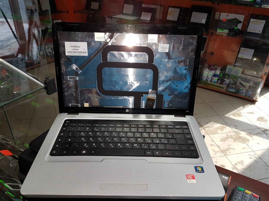 HP G62 rmn hstnn-f01c komplet na części PCB KLAWIA
