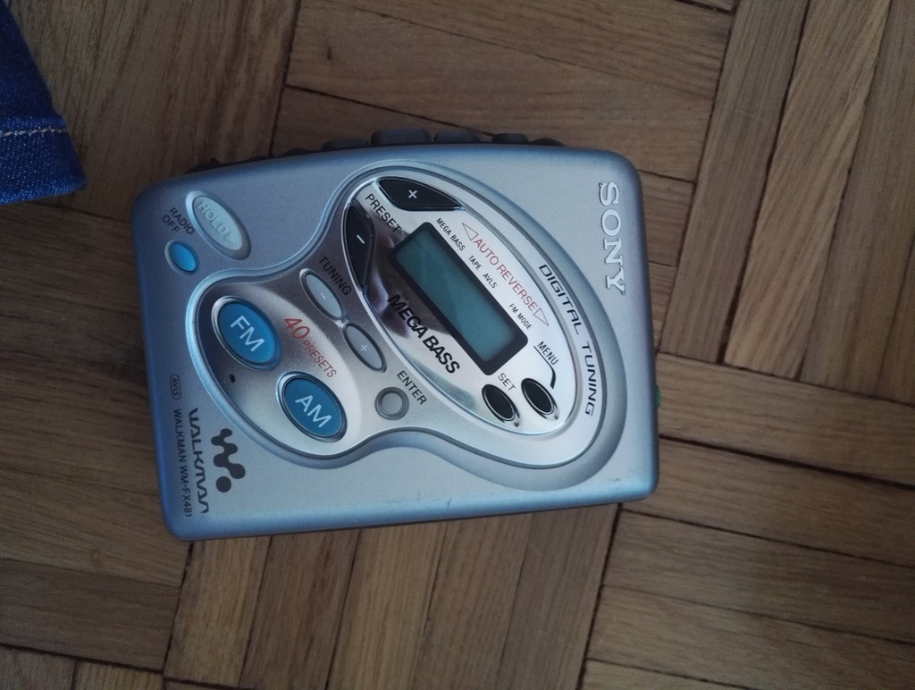 WALKMAN SONY JAK NOWY WM-FX481 OLDSCHOOL