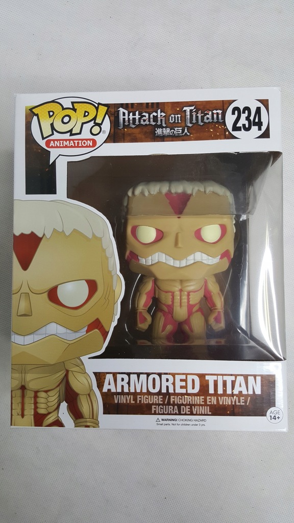 armored titan funko pop