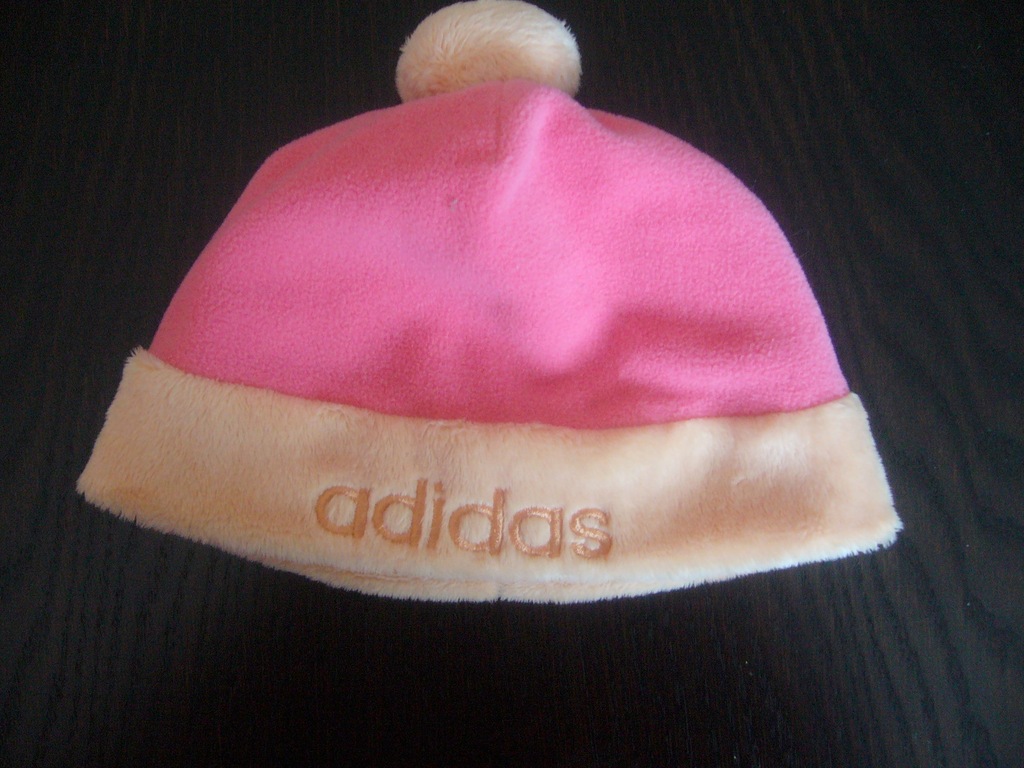 ADIDAS czapka polar 0-6m, 38-40