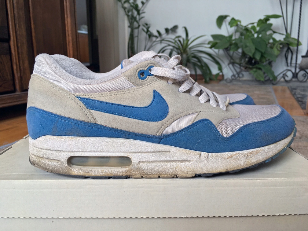 NIKE AIR MAX 1 ONE QS OG BLUE-WHITE 2009 - EUR 41