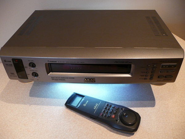 Videoregistratore AKAI Vs-X 2000 Pro gx8-hf HEAD STEREO DOLBY 