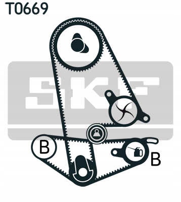 KOMPLETNY ROZRZĄD SKF HONDA PRELUDE V 2.0 16V