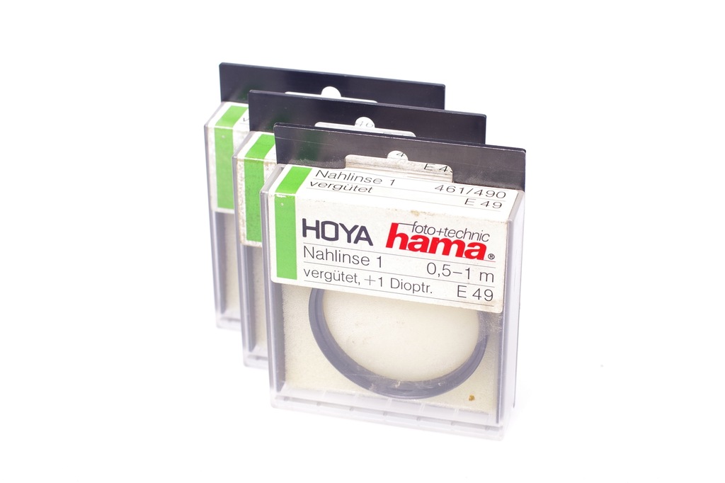 Hama - zestaw trzech soczewek makro 49 mm