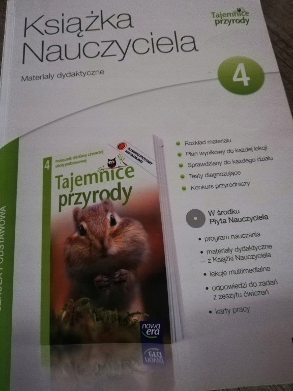 Tajemnice Przyrody Klasa 4 Podręcznik książka nauczyciela tajemnice przyrody klasa 4 - 7579234259 - oficjalne