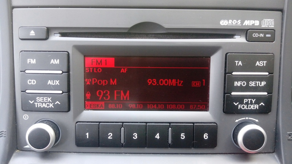 KIA RIO 2 II RADIO CD MP3 LIFT 2005-2011r. POZNAŃ
