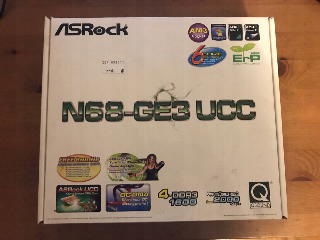 Płyta główna Asrock N68-GE3 UCC - 7512963835 - oficjalne archiwum Allegro