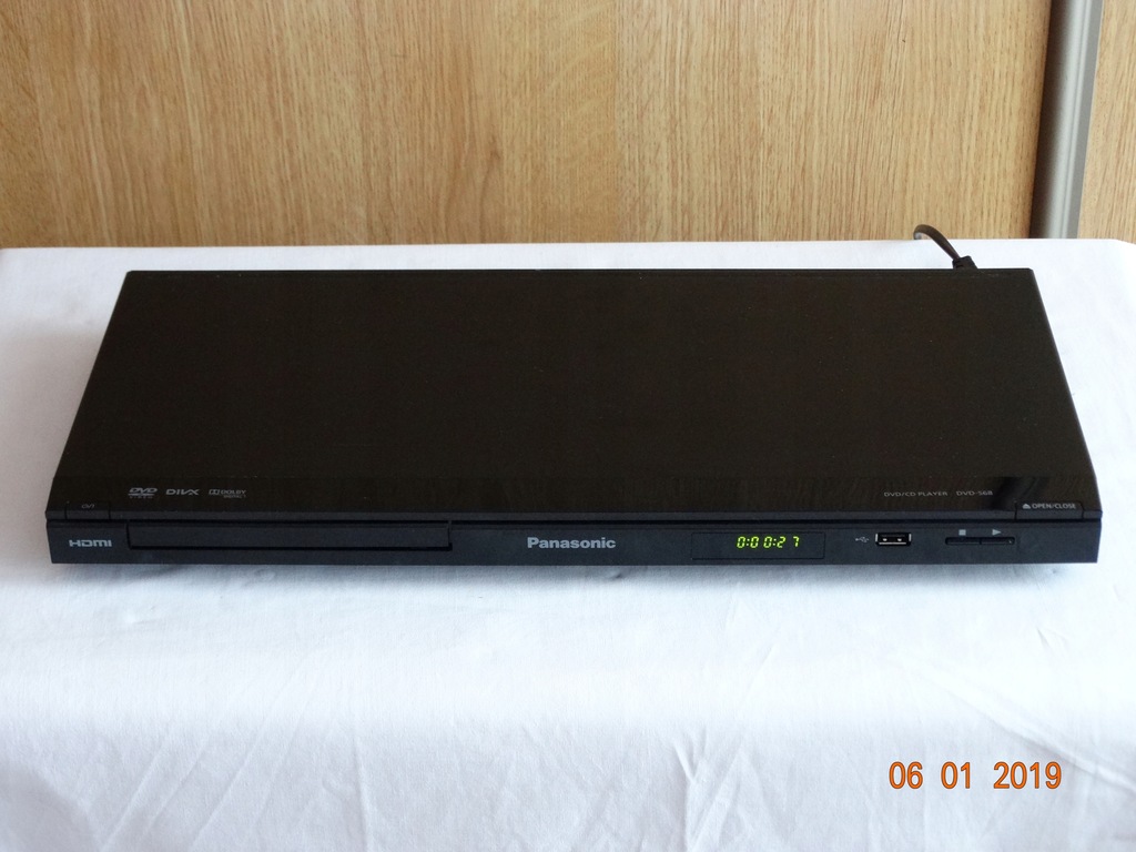DVD/CD Player DVD-S68 - Panasonic - 7763860478 - oficjalne archiwum Allegro