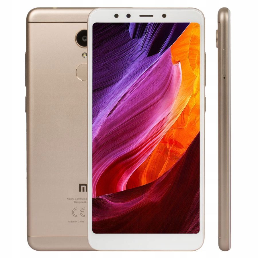 Xiaomi Redmi 5 2/16GB Dual Sim Złoty 7575064637 oficjalne archiwum Allegro