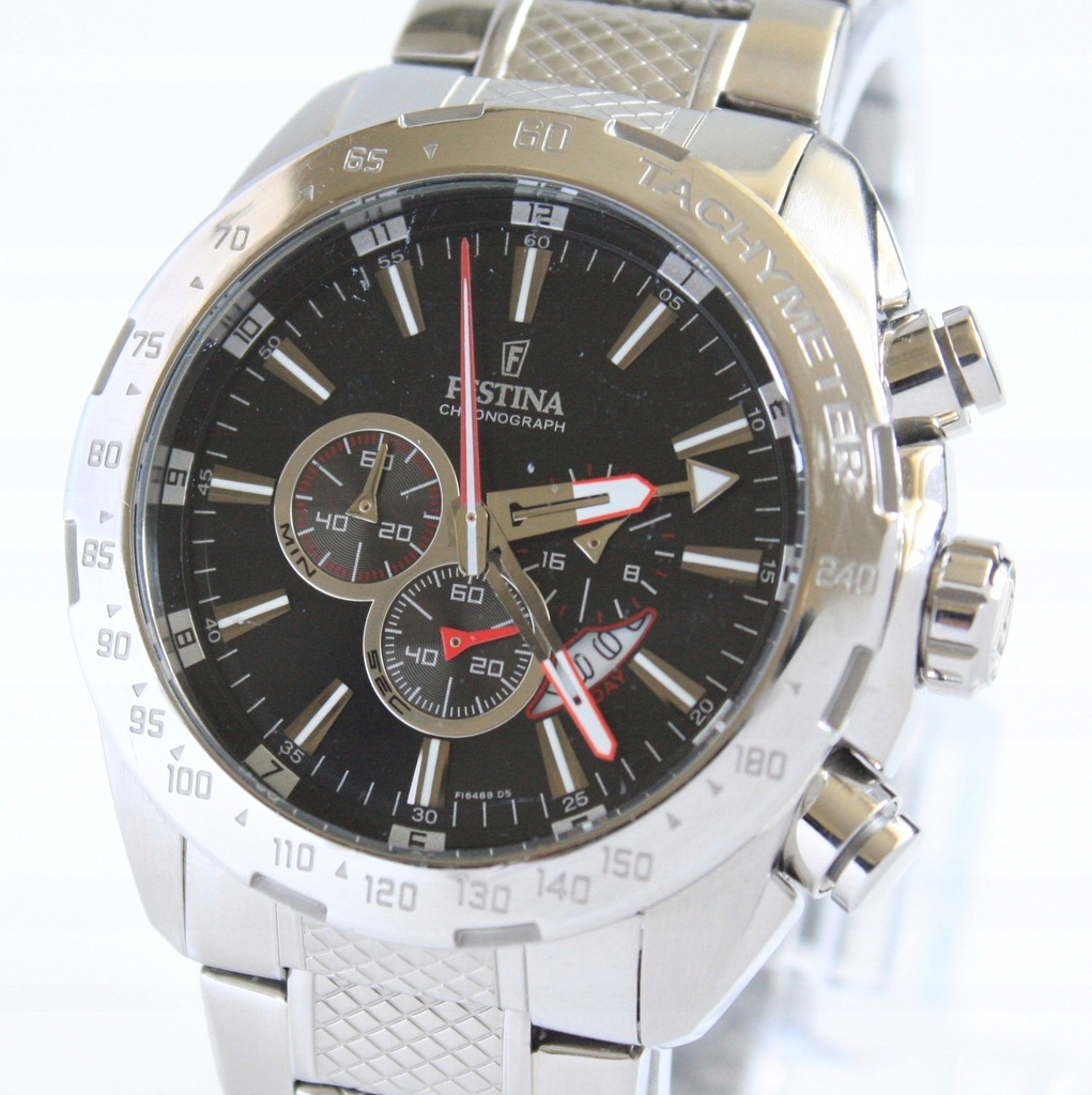 Festina Chronograph F16488 zegarek NOWA BATERIA