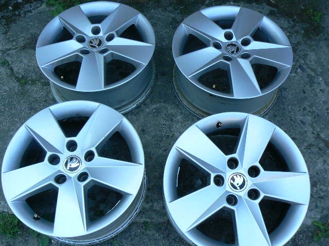 Felgi Alu Ilias 16 Skoda Octavia III Super stan!