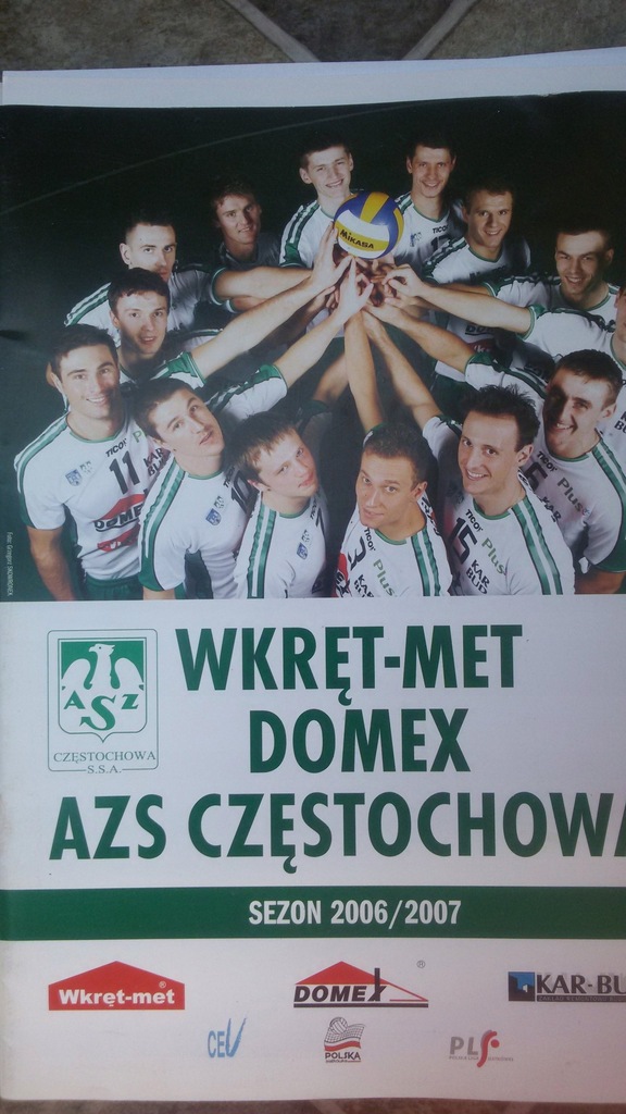 WKRĘT-MET DOMEX AZS CZĘSTOCHOWA SEZON 2006/2007