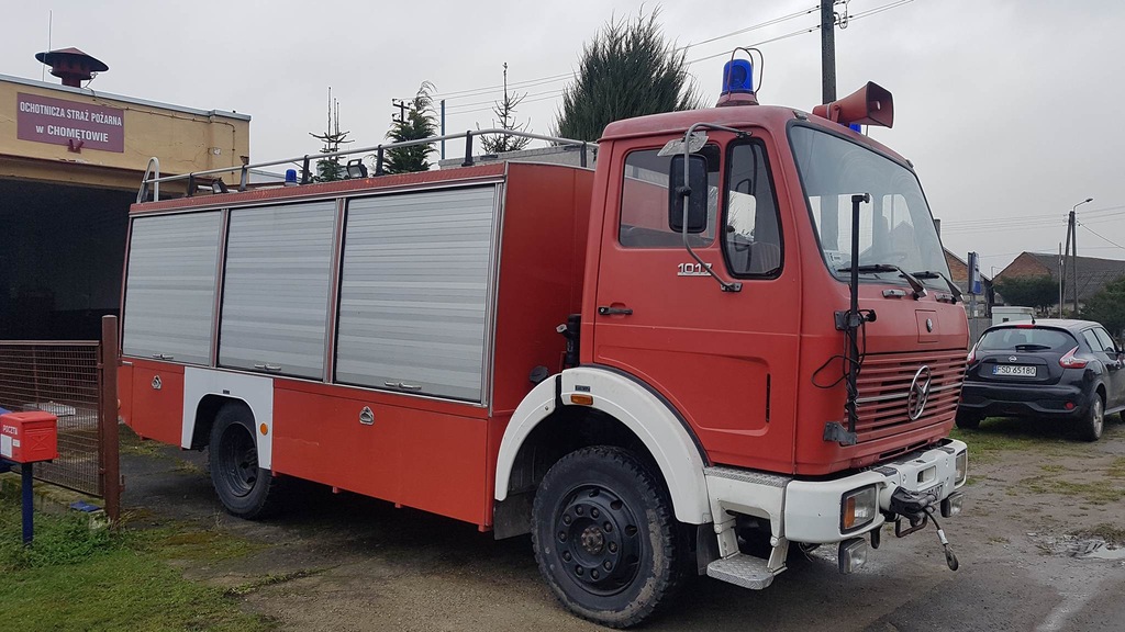 SRT MERCEDES 1017 Straż Pożarna 