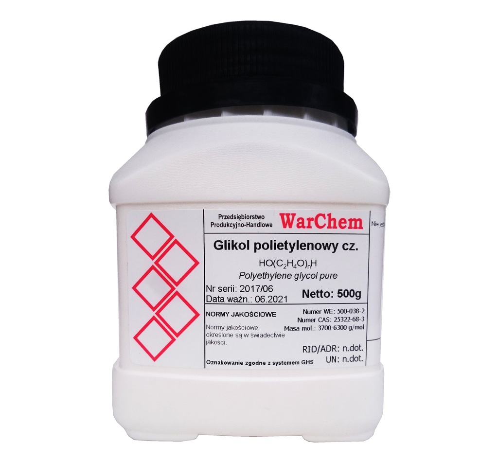 PEG 4000 - GLIKOL POLIETYLENOWY - 500g [460601]