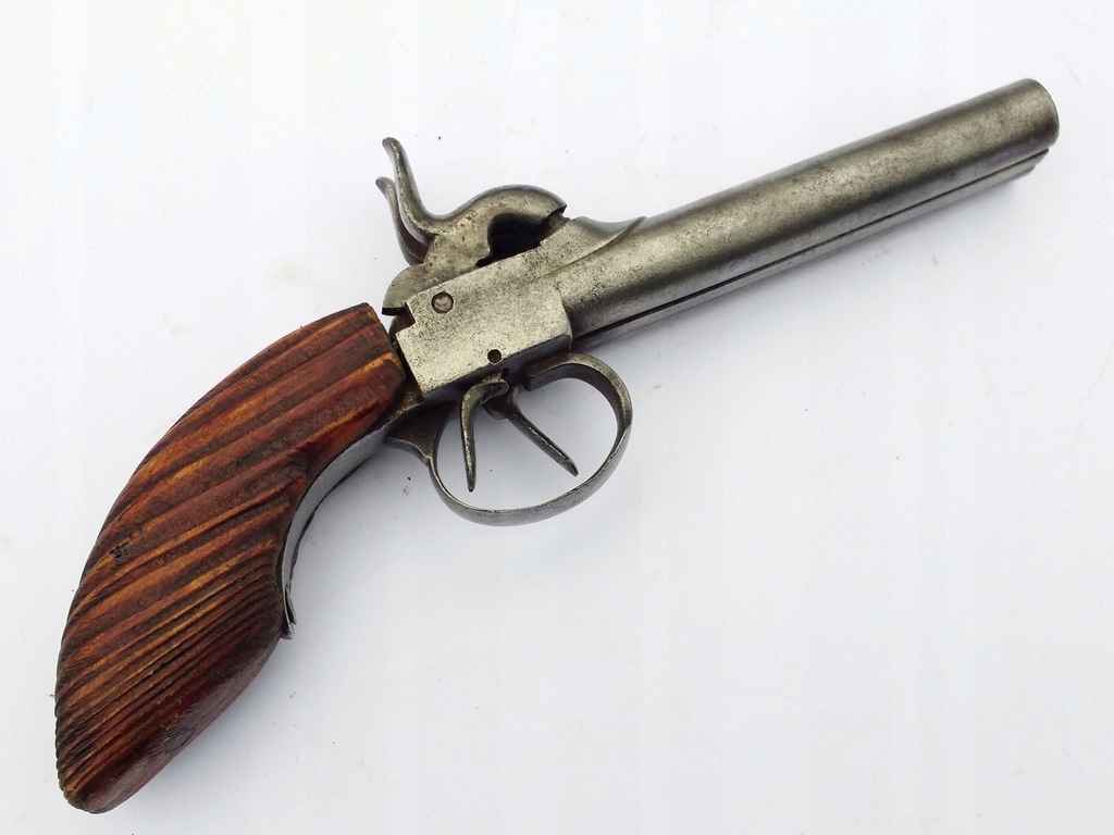Pistolet Czarnoprochowy Dwulufowy XIX w .