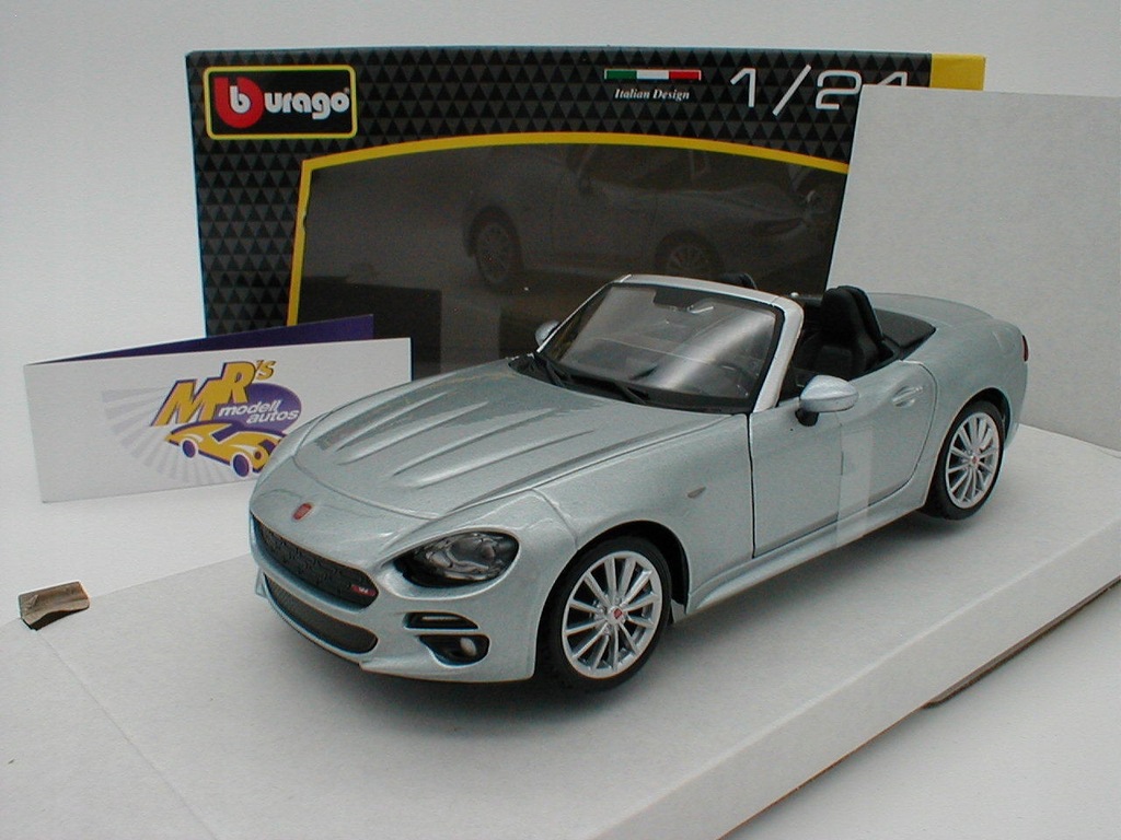 bburago fiat 124 spider