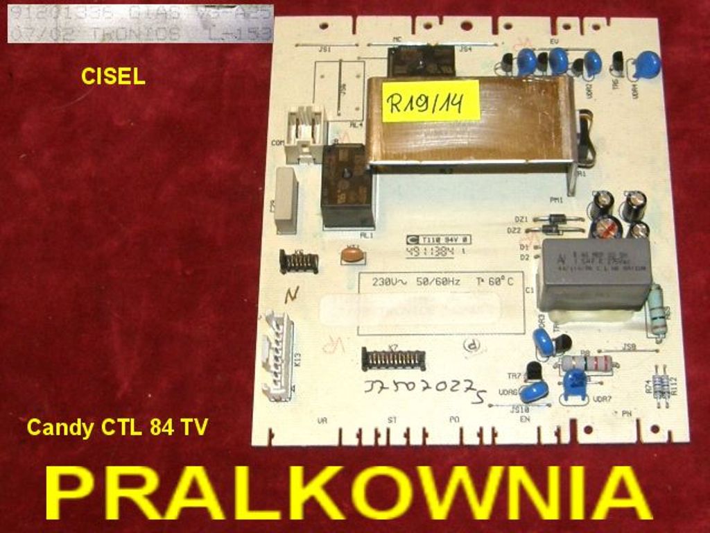 CANDY CTL 84 TV - Moduł sterujący Cisel
