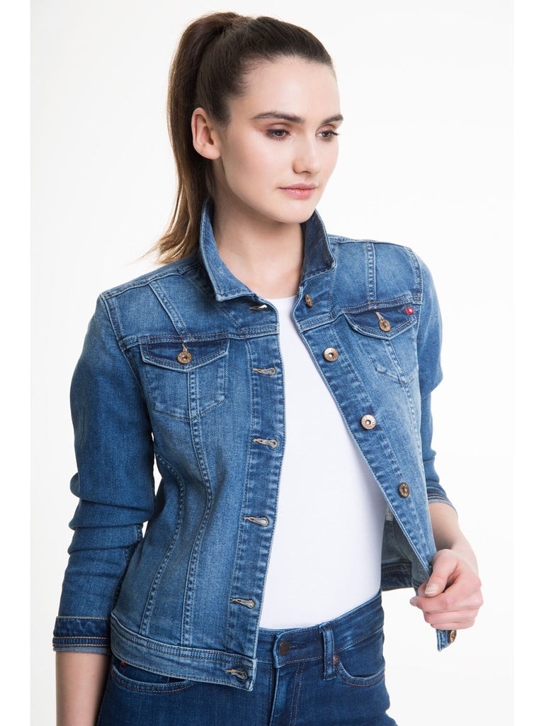 BIG STAR KURTKA DAMSKA JEANSOWA AMIRA 228 L - 7300386639 - oficjalne