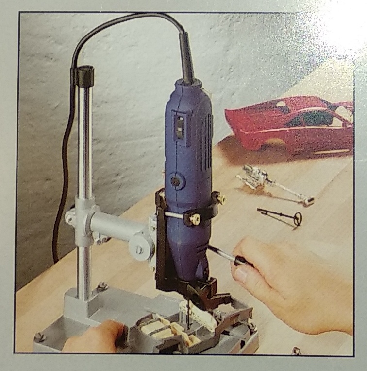 LUX Stojak do wiertarki frez Proxxon Dremel itp