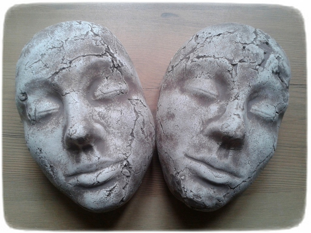 Maski ceramiczne Podwójny sen