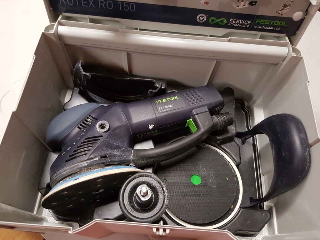 Festool rotex RO 150 FEQ szlifierka używana 1 raz