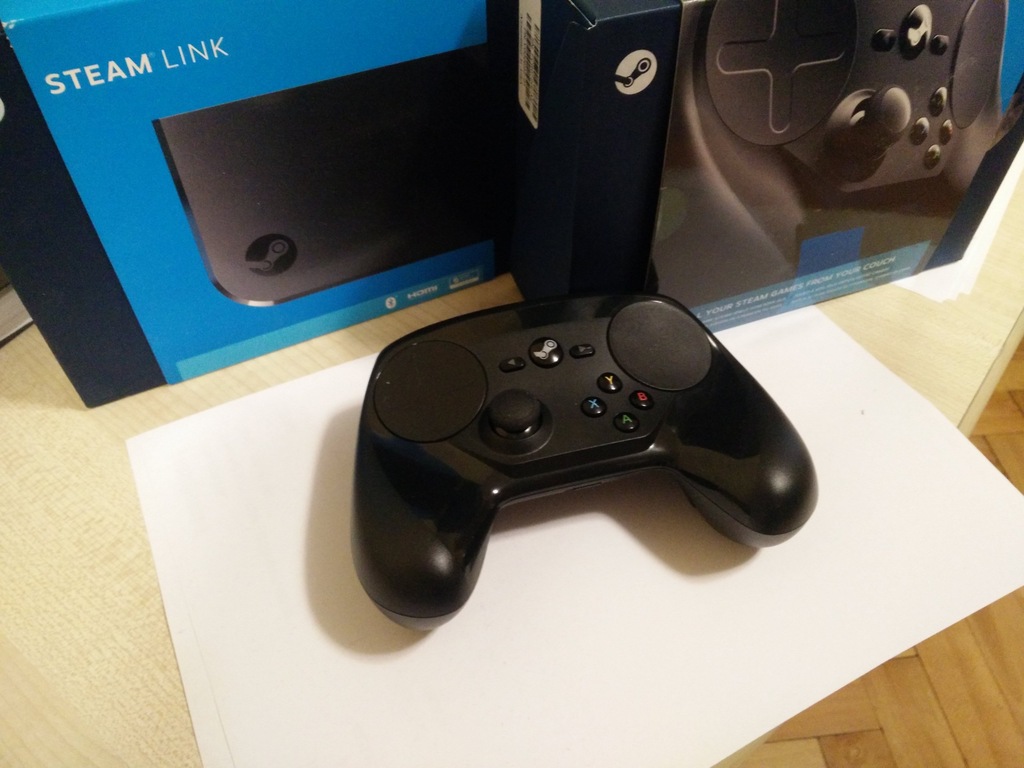 Steam Controller + Steam Link 7159847957 oficjalne archiwum Allegro