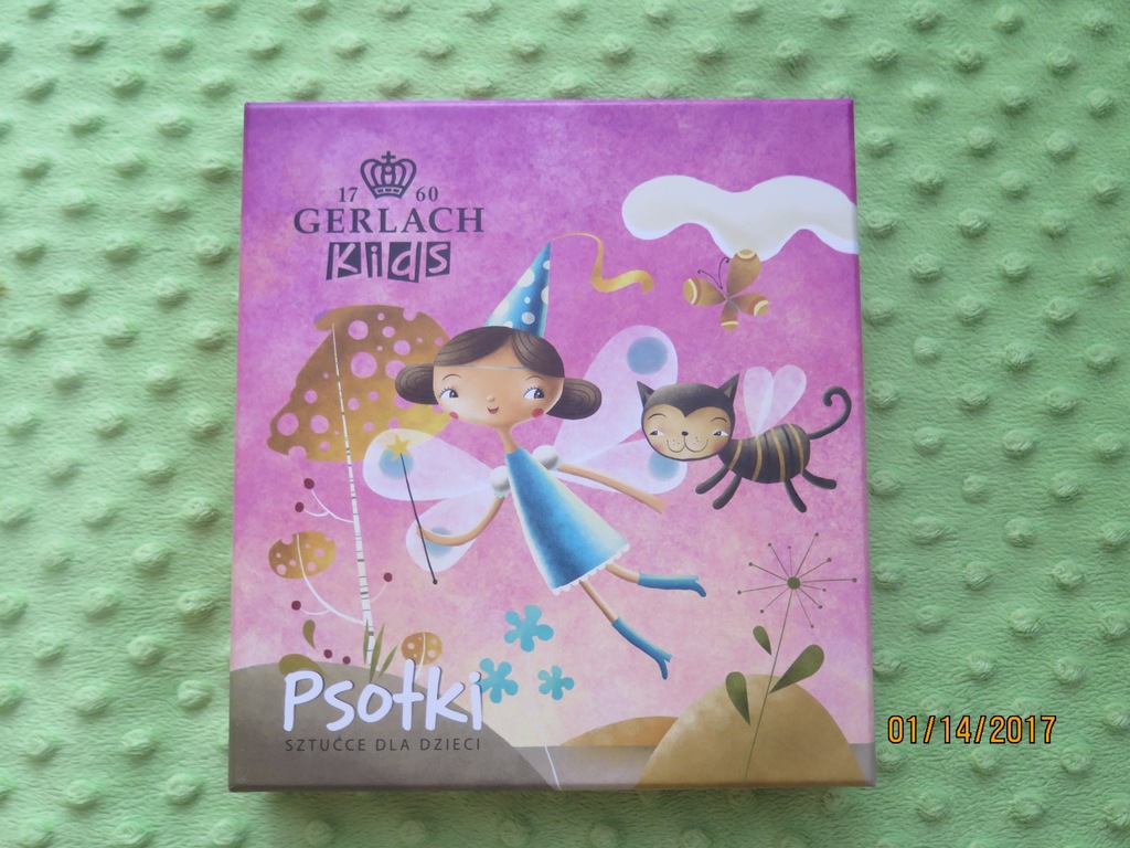 NOWE   SZTUĆCE DLA DZIECI GERLACH - PSOTKI