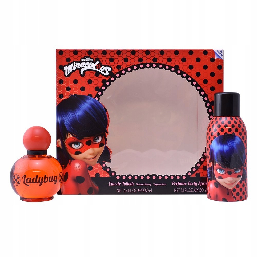 Zestaw Perfum Dla Dzieci Miraculous Ladybug Cartoo Oficjalne Archiwum Allegro