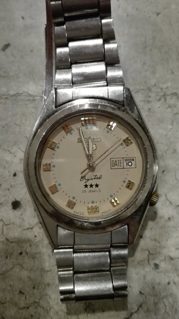 Seiko crystal 25 jewels sale