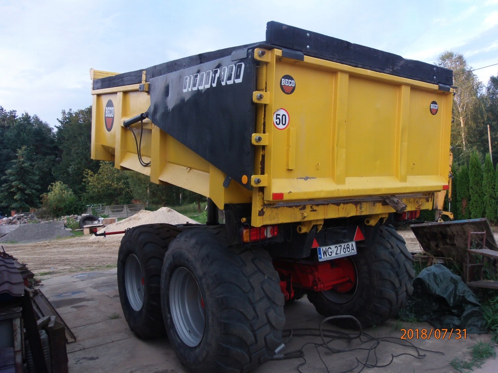 Przyczepa wywrotka BECO Gigant 180