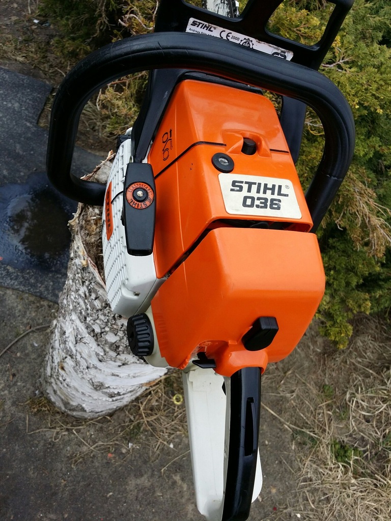Piła pilarka spalinowa STIHL 036 niczym MS360 - 7250187832 - oficjalne ...