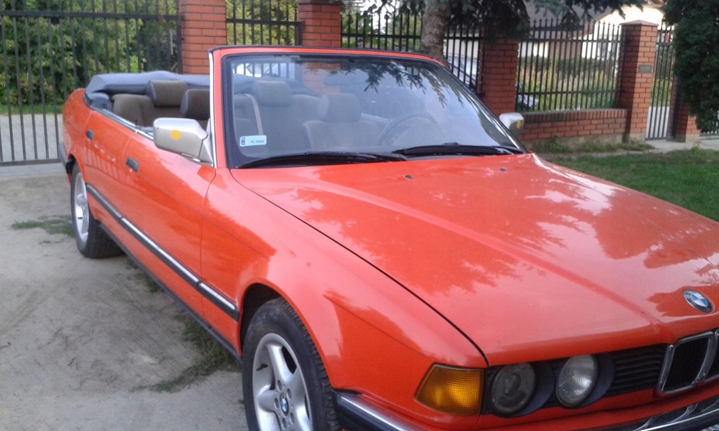 BMW e32 serii 7 Jedyna i niepowtarzalna