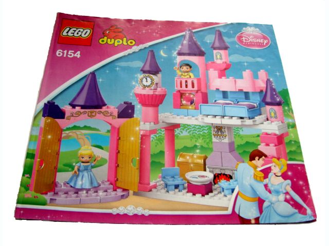 Nowe LEGO DUPLO - INSTRUKCJA Pałac Kopciuszka 6154