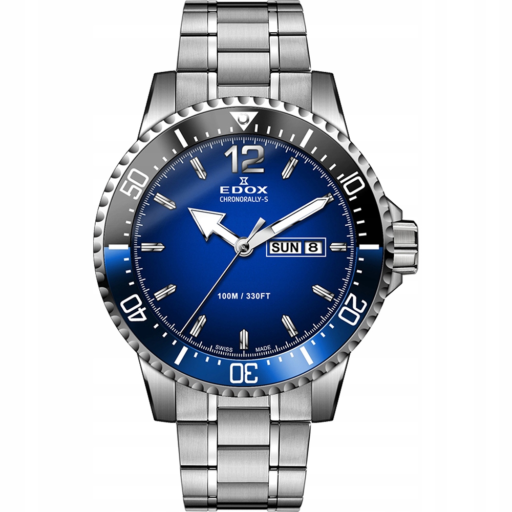Edox Chronorally-S Day Date 84300 3NBUM BUBN tani