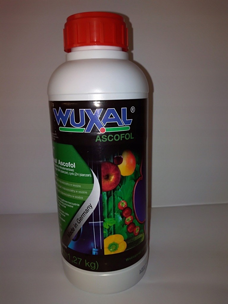 Wuxal Ascofol,1l,wzrost,odporność zbóż,roślin,owoc