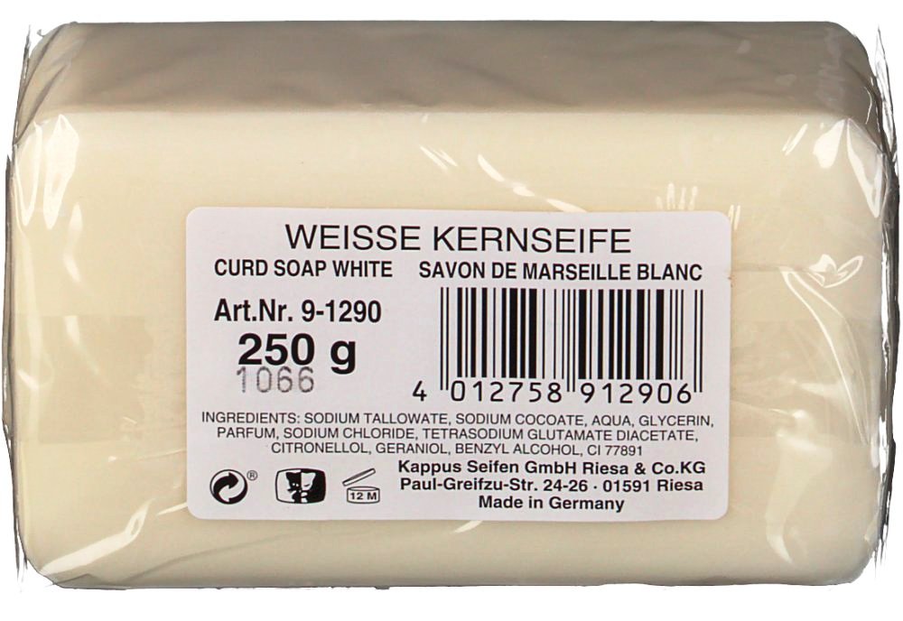 KAPPUS SZARE MYDŁO MARSYLSKIE HIPO 250g z NIEMIEC