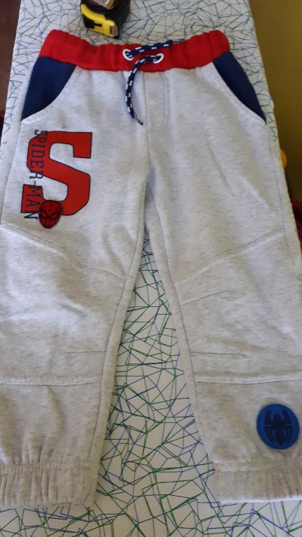 Spodnie Spiderman dres hm smyk cool club 98