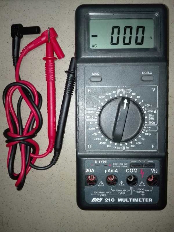 MULTIMETR CYFROWY CHY FIREMATE CHY21C