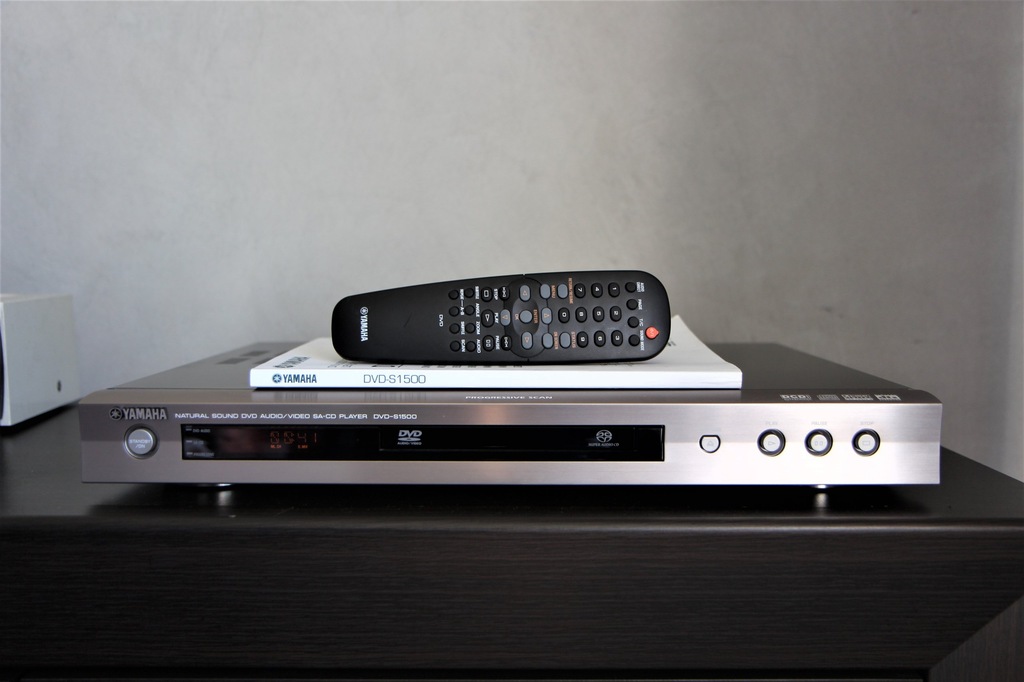 Yamaha DVD-S1500 odtwarzacz SACD/DVD , pilot , - 7358276237
