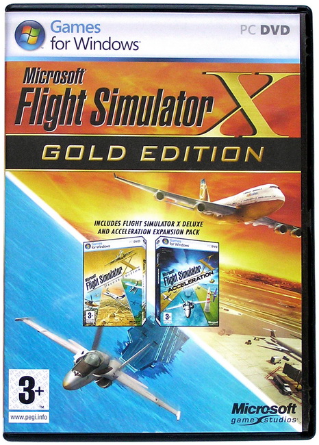 Microsoft Flight Simulator X Gold Edition (FSX) PC