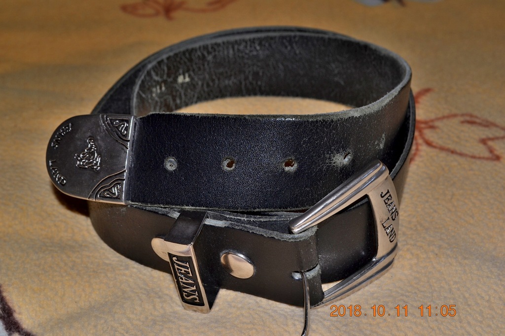 JEANS LAND - holenderski pasek skorzany