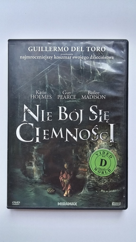 NIE BÓJ SIĘ CIEMNOŚCI DVD LEKTOR PL