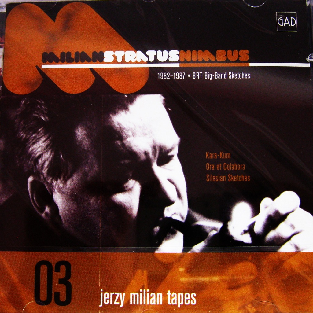 JERZY MILIAN-Stratus  Nimbus [CD]