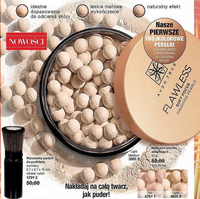 Avon - Matujące perełki adaptujące