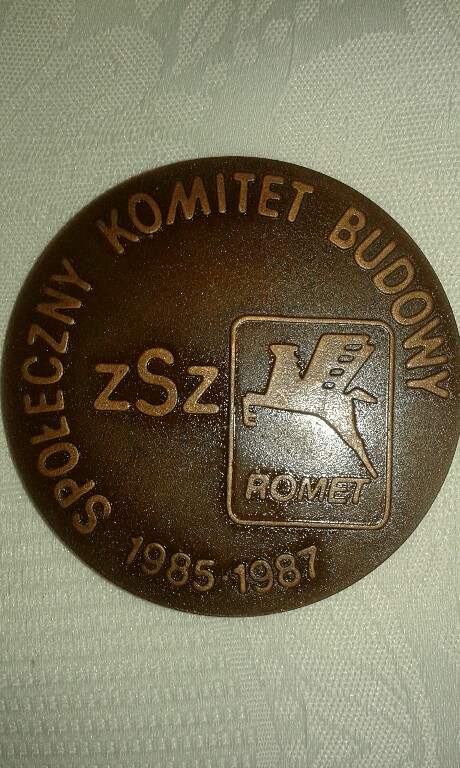 ROMET BYDGOSZCZ MEDAL 1985 -87